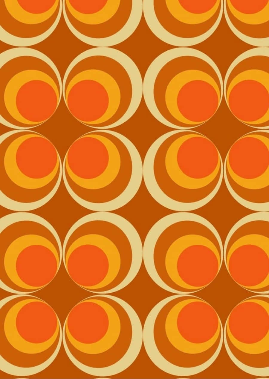 A1960's Groovy Retro Artist's Studio Background