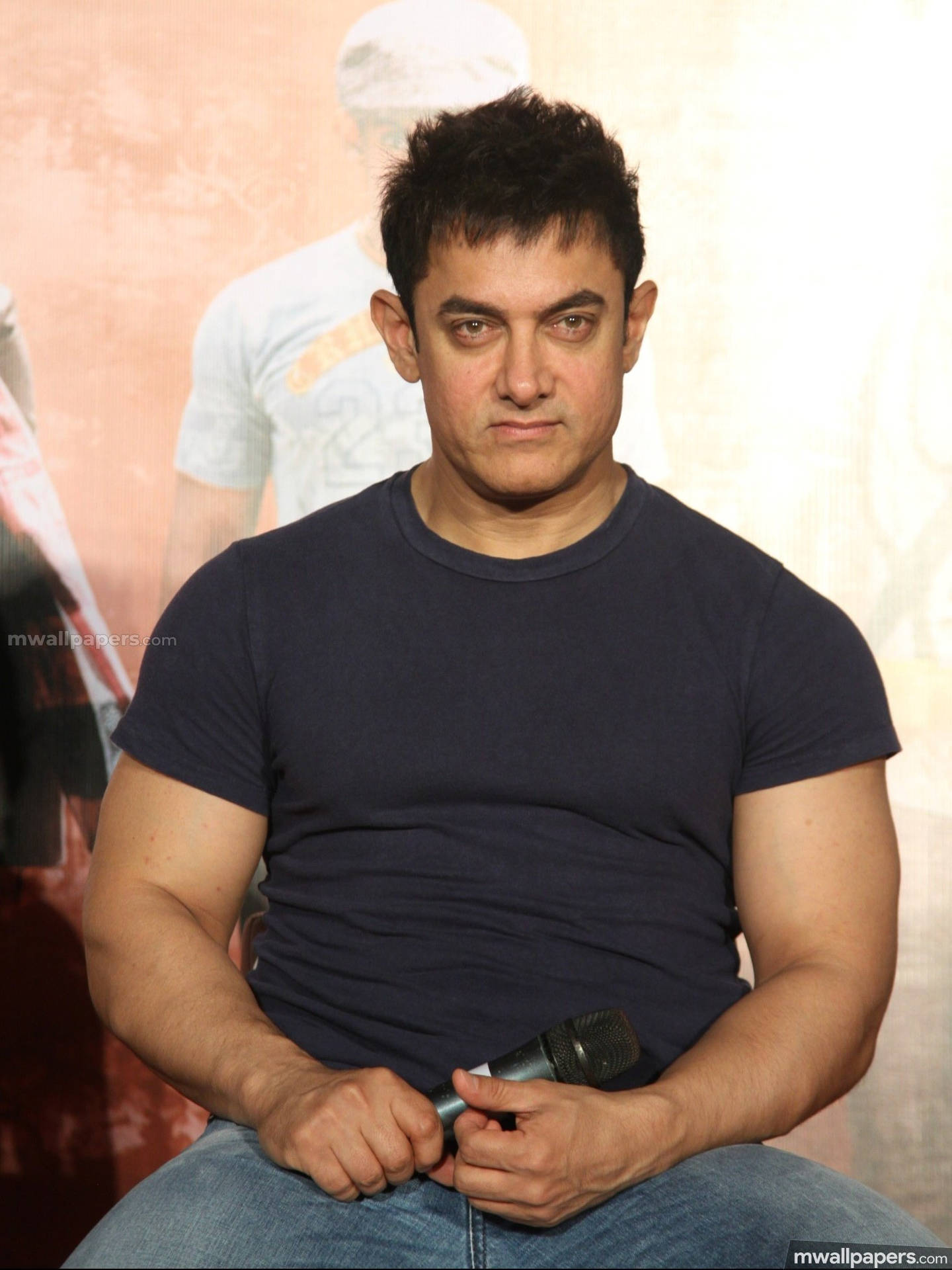 Aamir Khan Movie Presscon Background