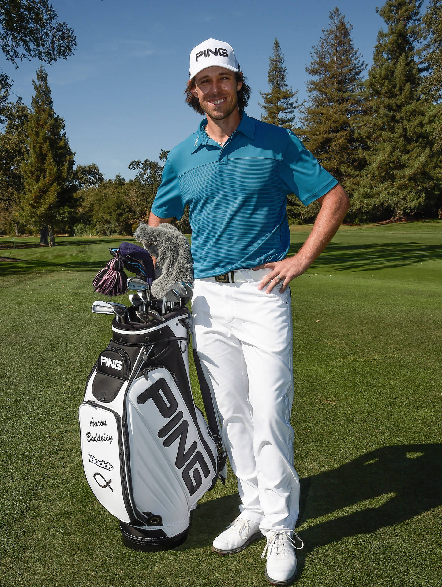 Aaron Baddeley New Ping Golf Member Background