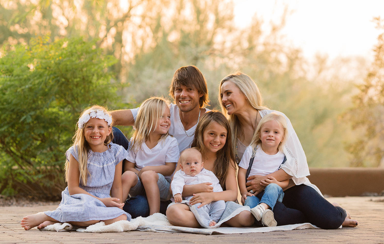 Aaron Baddeley With His Family Background