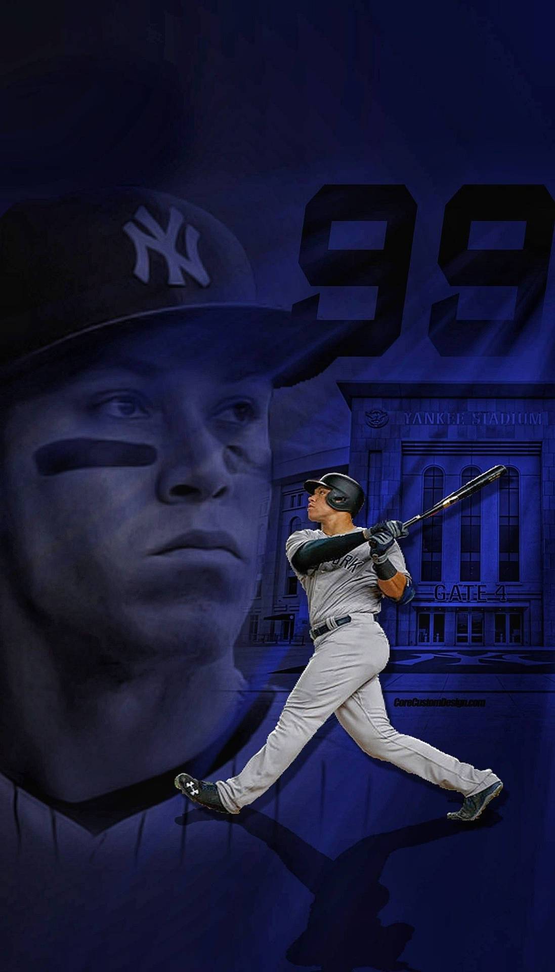 Aaron Judge Full Body Swing