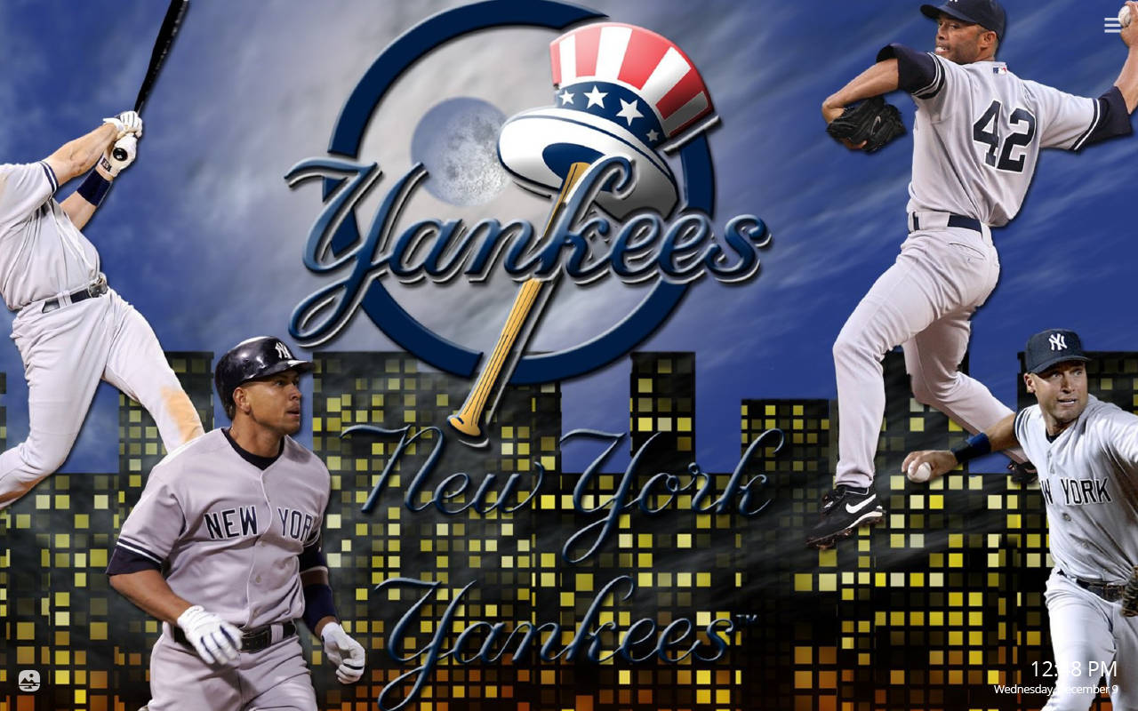 Aaron Judge New York Yankees Art Background