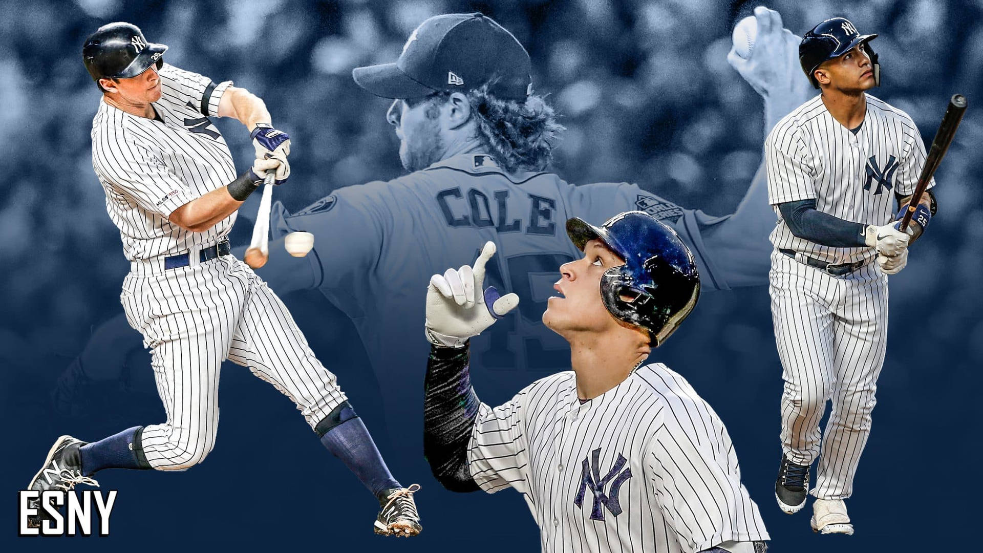 Aaron Judge Ny Yankees Poster Background