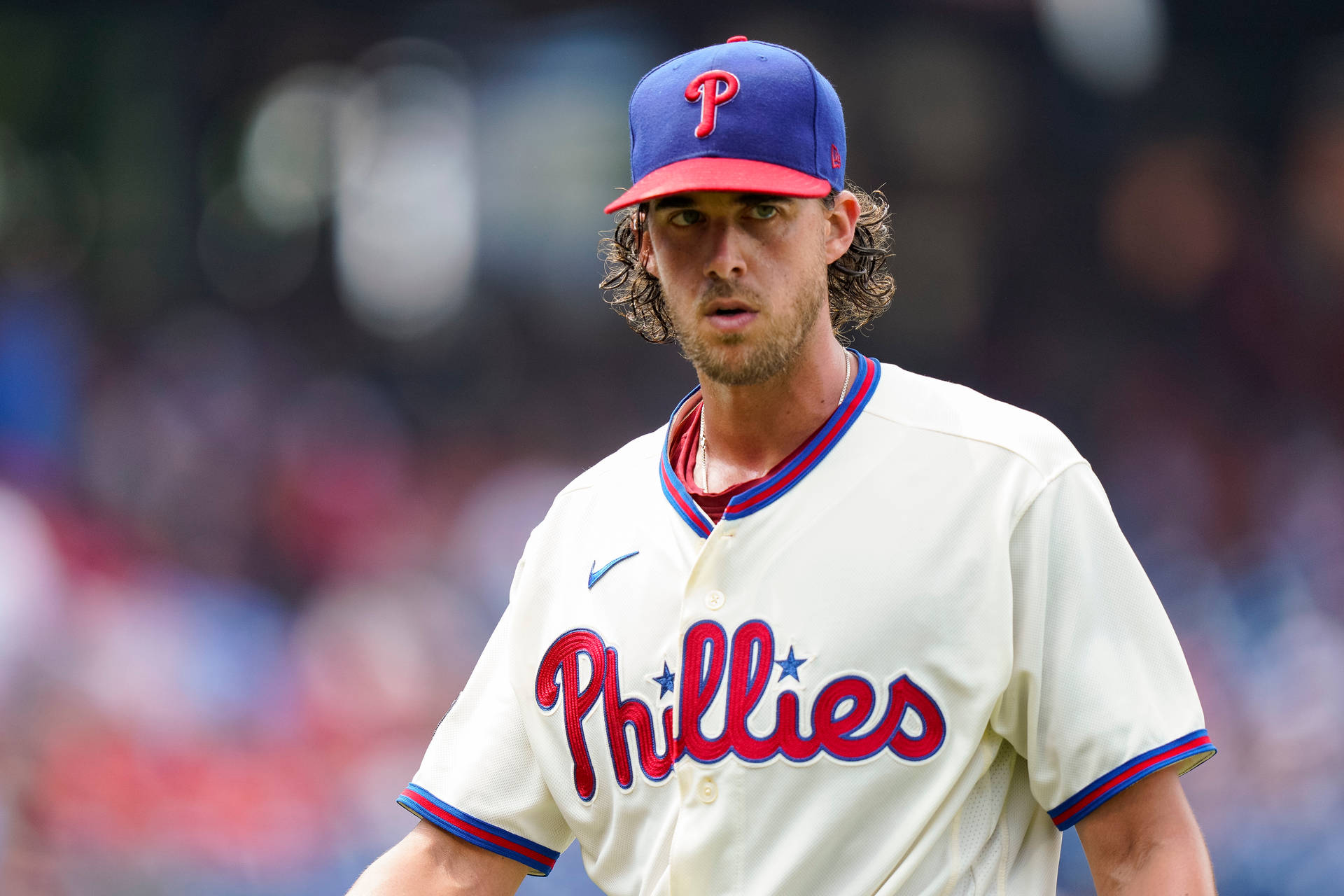 Aaron Nola Glare Background