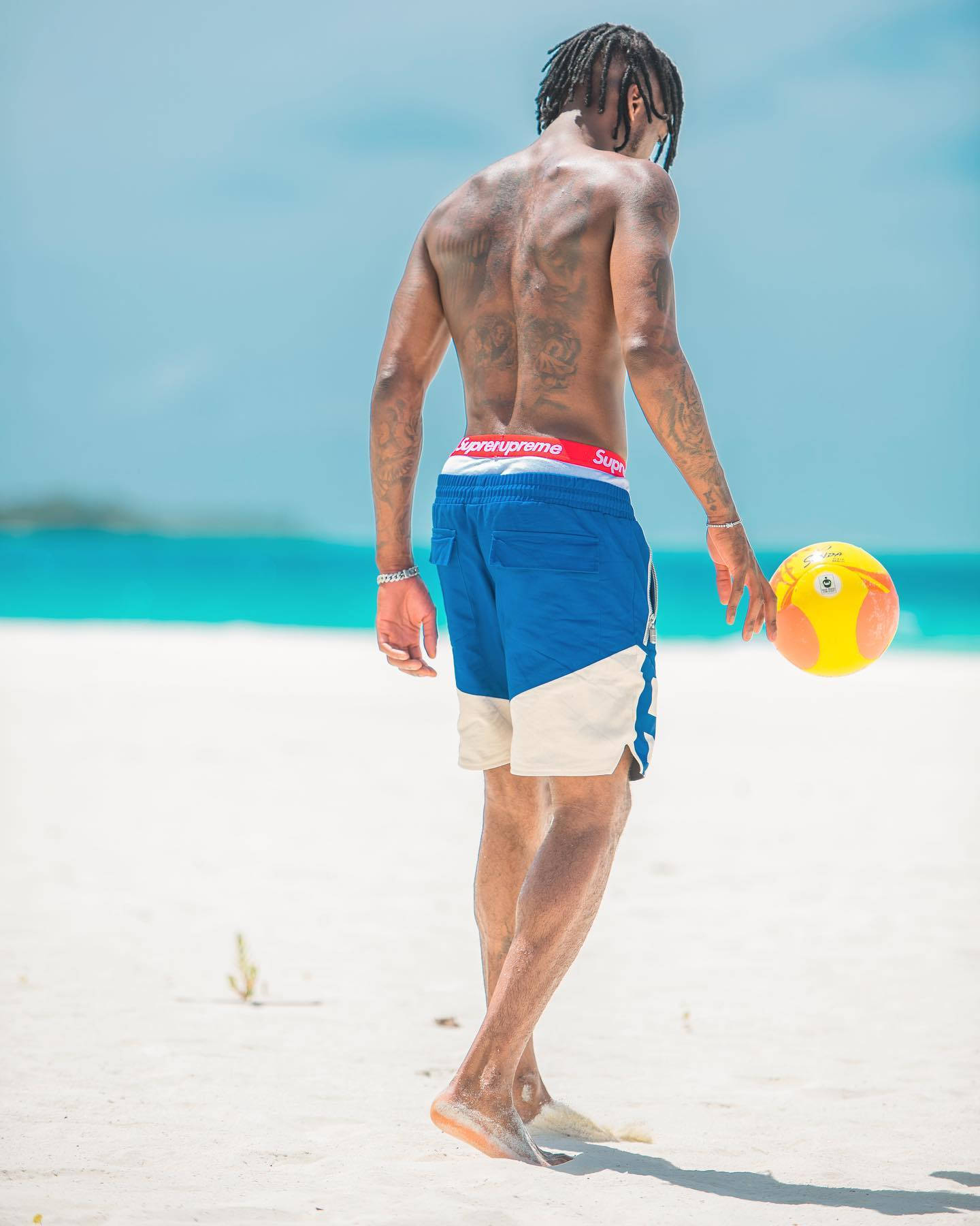 Aaron Wan-bissaka Beach Aqua