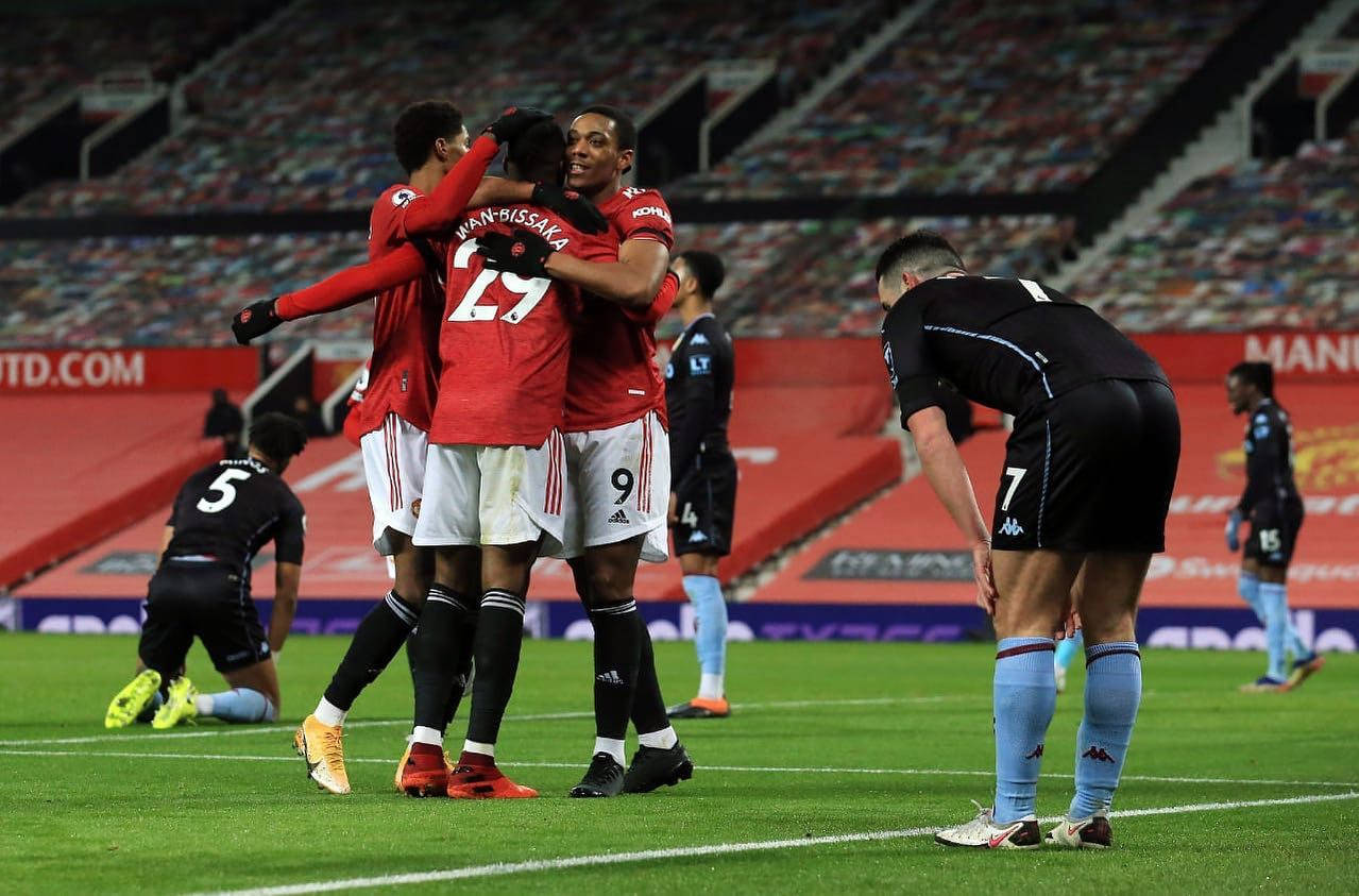 Aaron Wan-bissaka Group Hugs Background