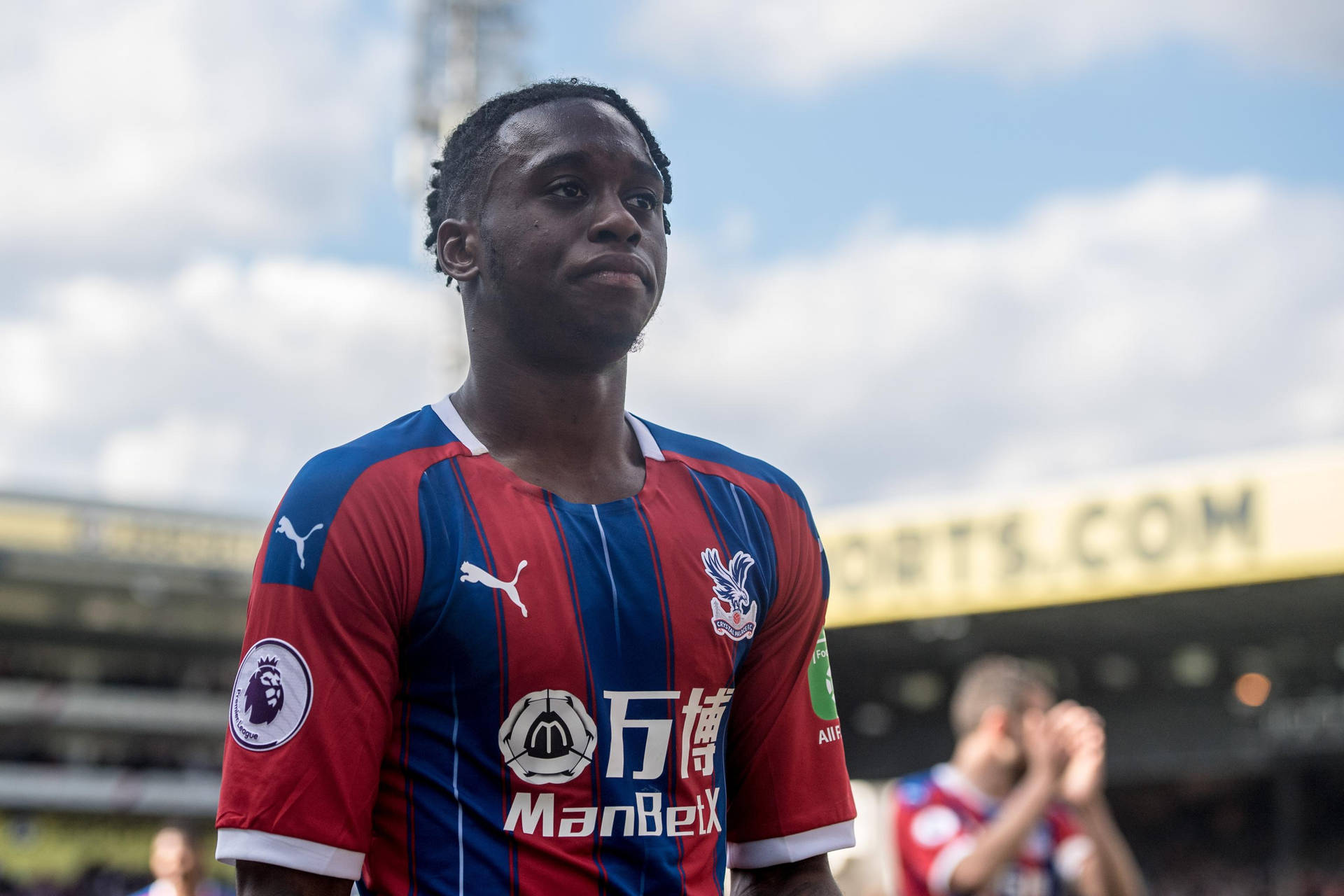 Aaron Wan-bissaka Open Field Stadium Background