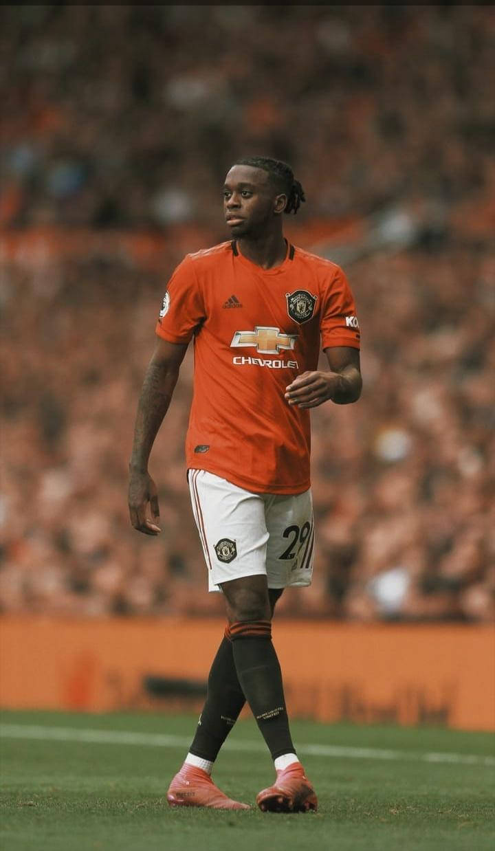 Aaron Wan-bissaka Orange Phone Background