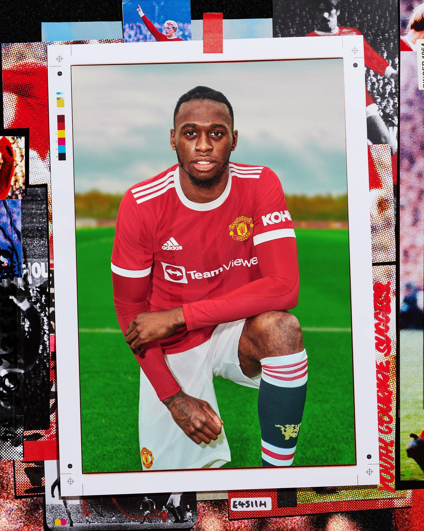 Aaron Wan-bissaka Polaroid Edit