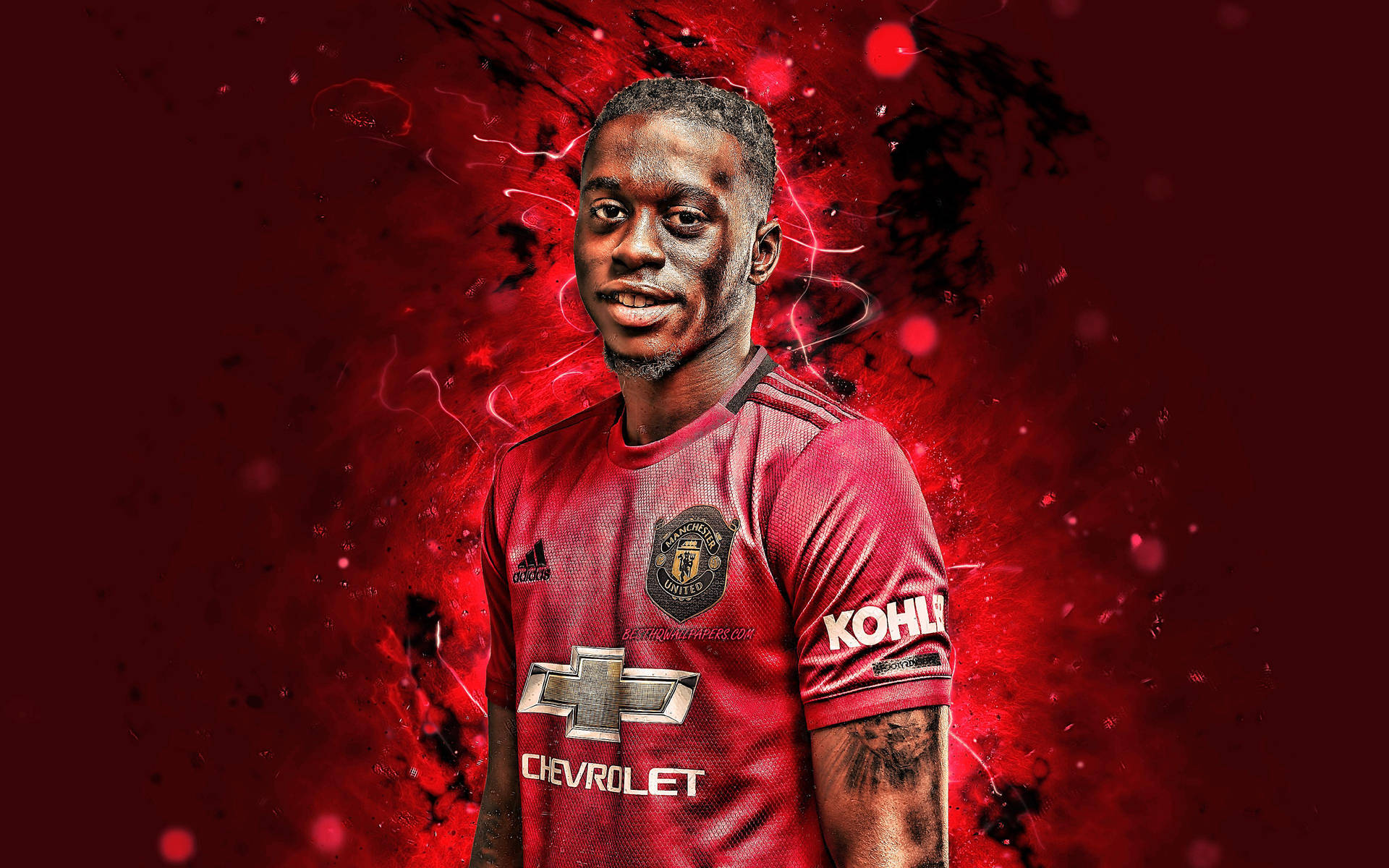 Aaron Wan-bissaka Red Aura