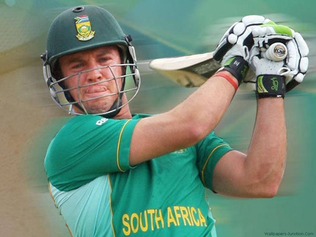 Ab De Villiers Abstract Green Background Background