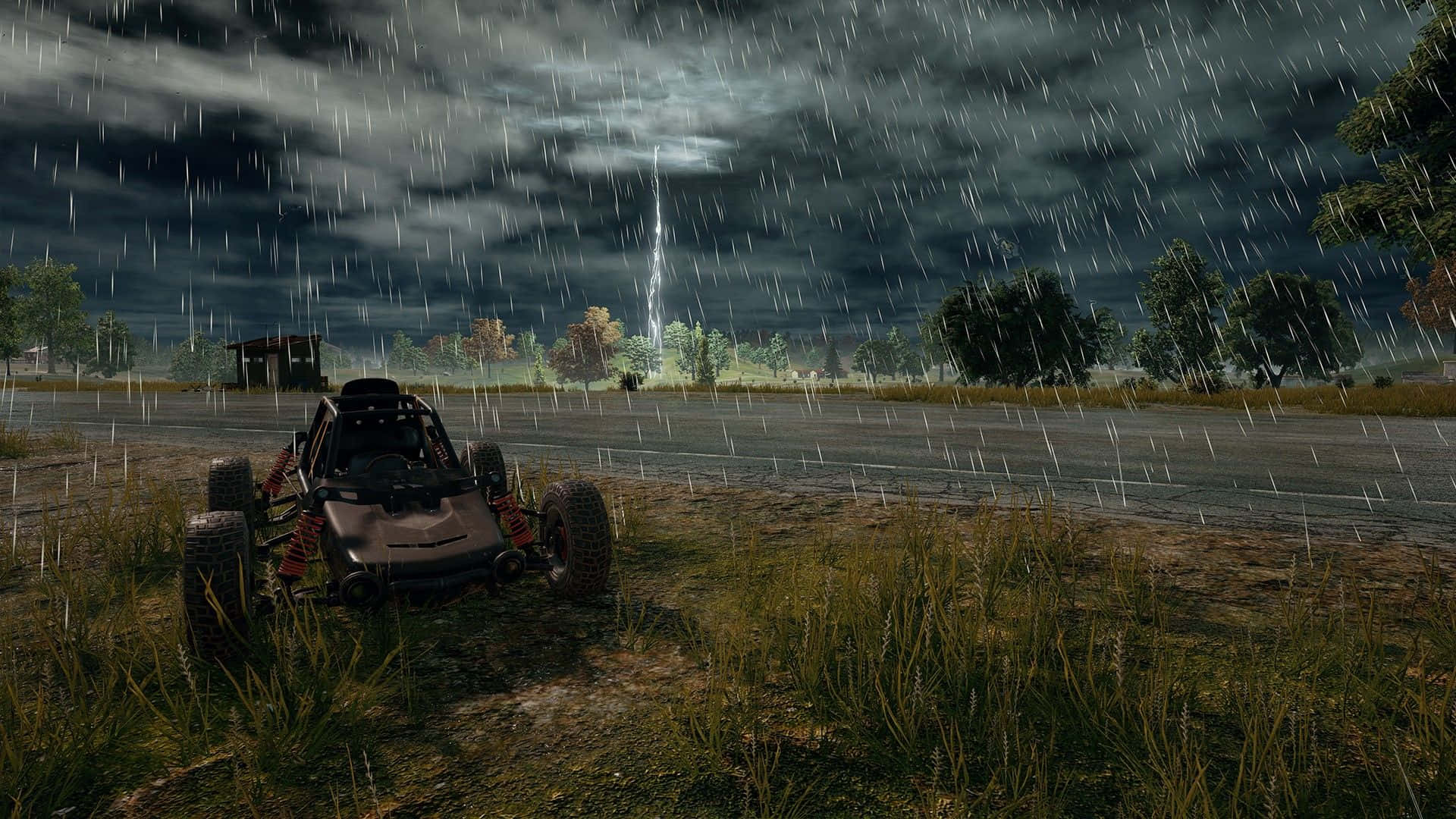 Abandoned Atv Pubg 1920x1080 Background