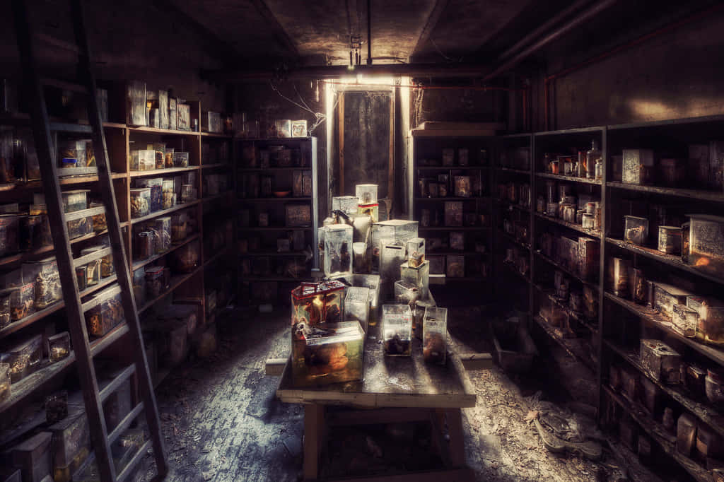 Abandoned Laboratory Specimens Background