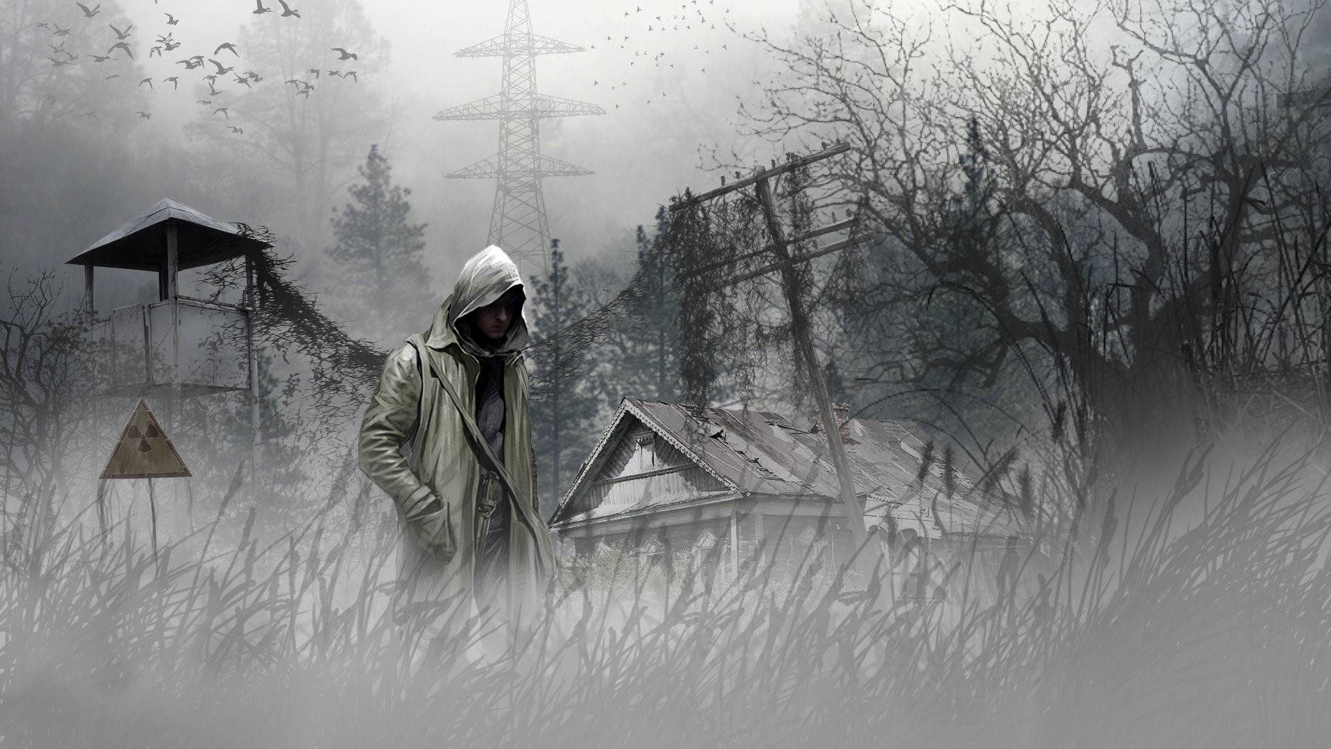 Abandoned Place Stalker Game Background