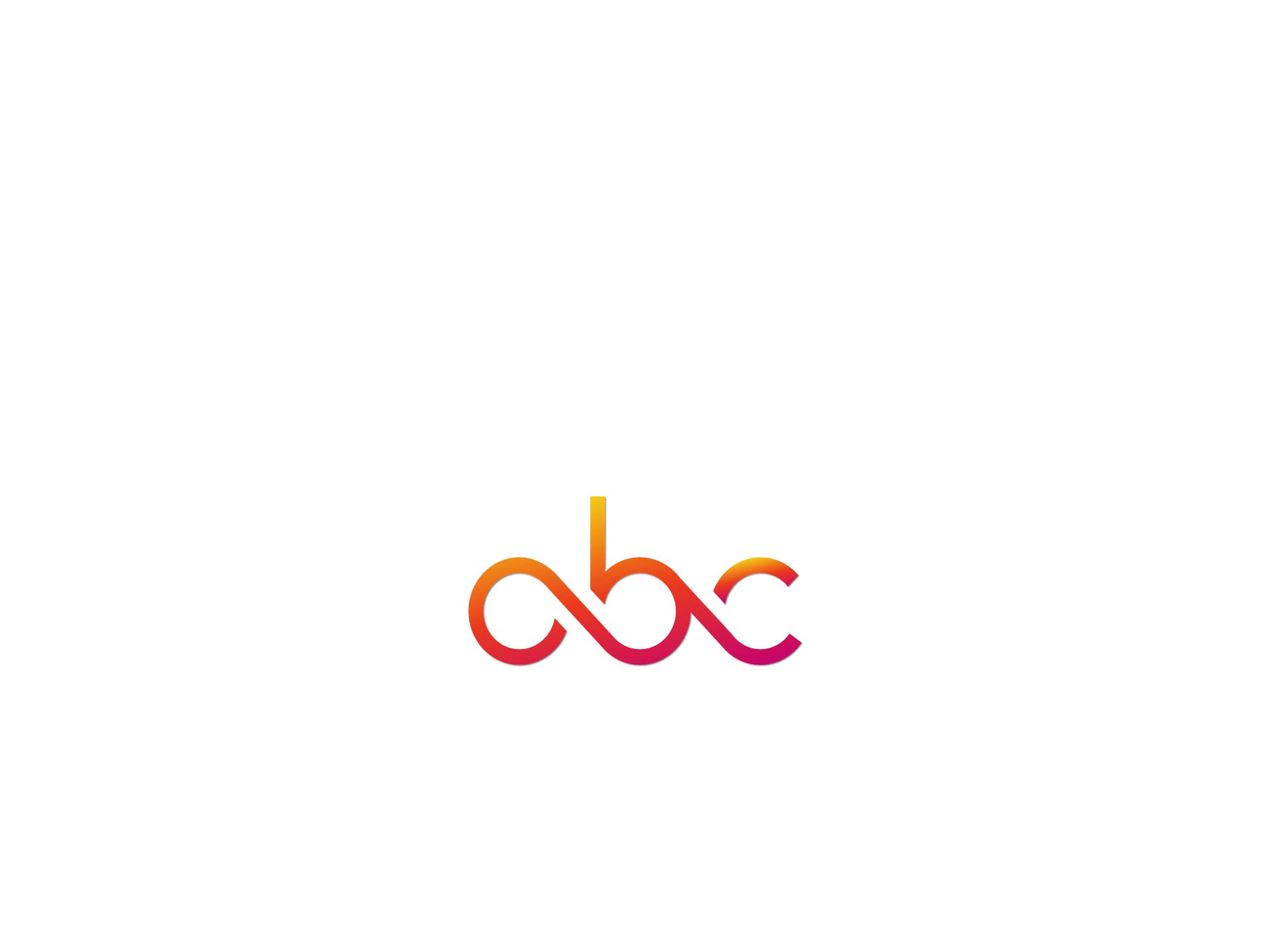 Abc Minimalist Stylised Letters