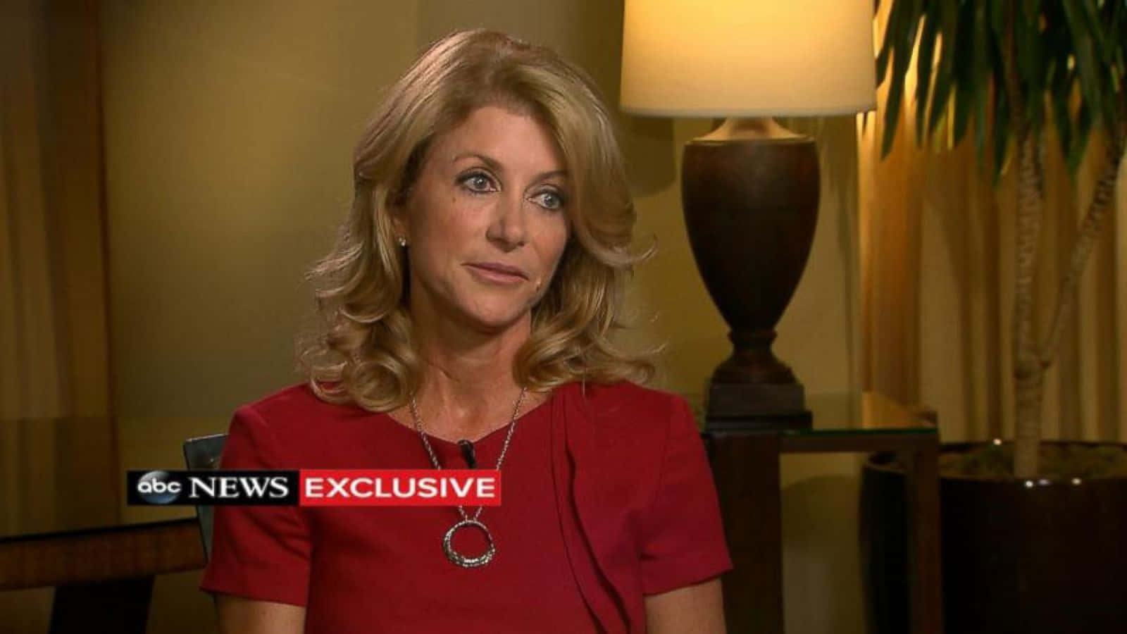 Abc News Exclusive Interviews Wendy Davis Background