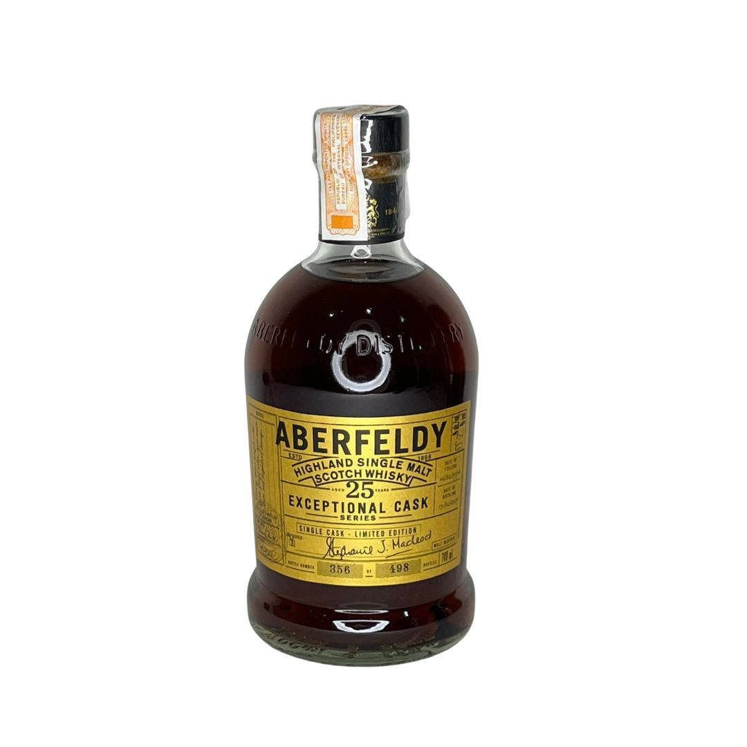 Aberfeldy Aged 25 Years Casks Background