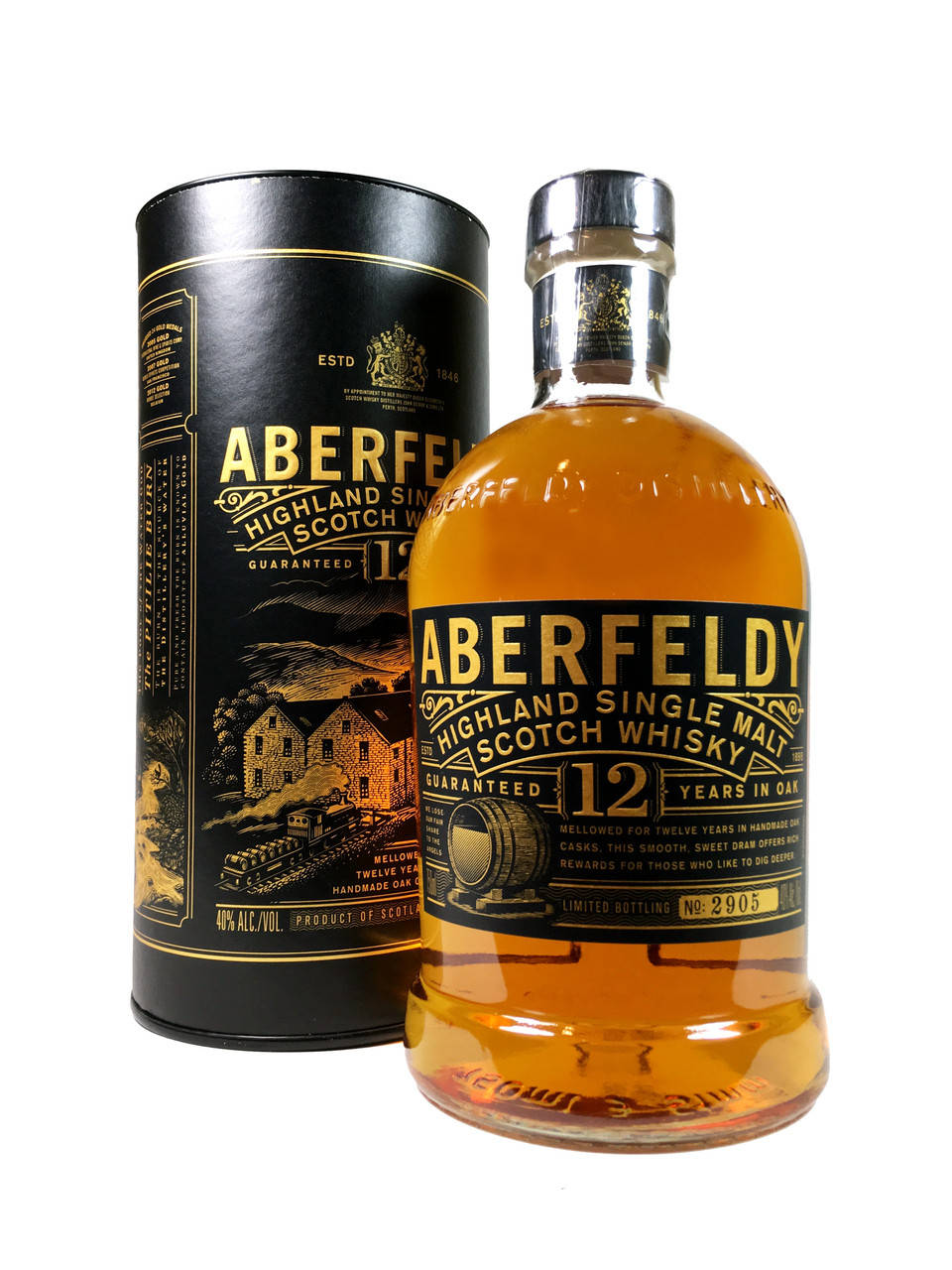 Aberfeldy Scotch Single Background