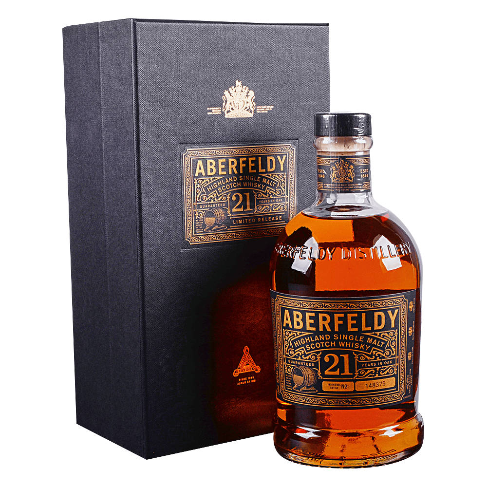 Aberfeldy Scotch Single Malt 21 Background