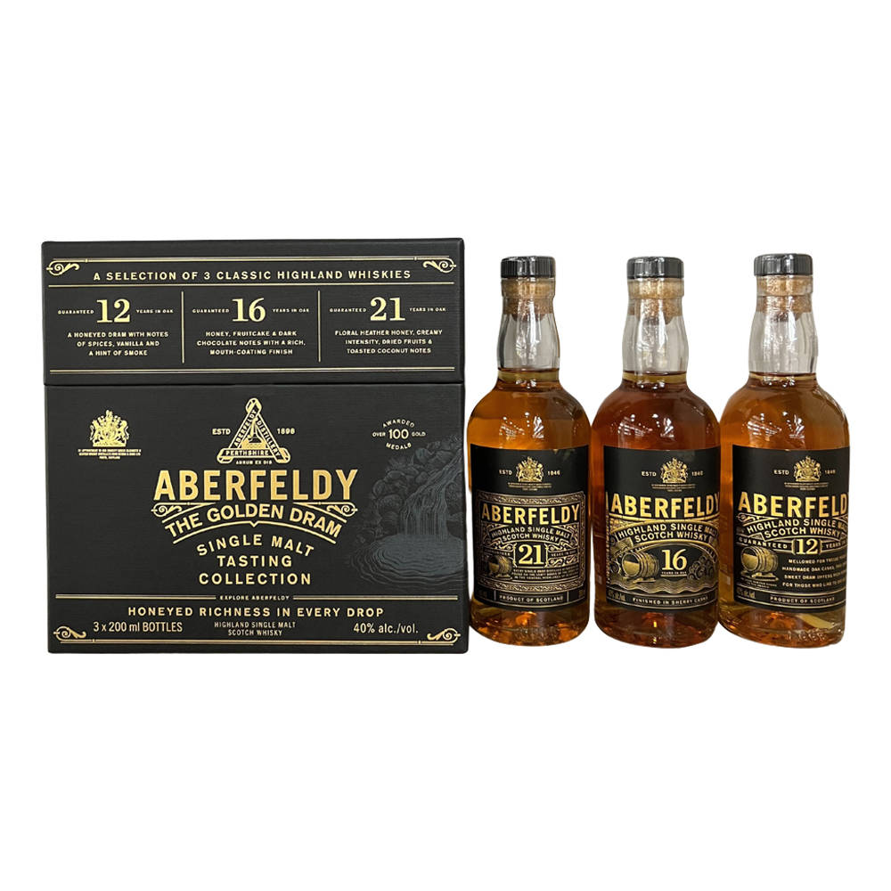 Aberfeldy Tasting Collection Background