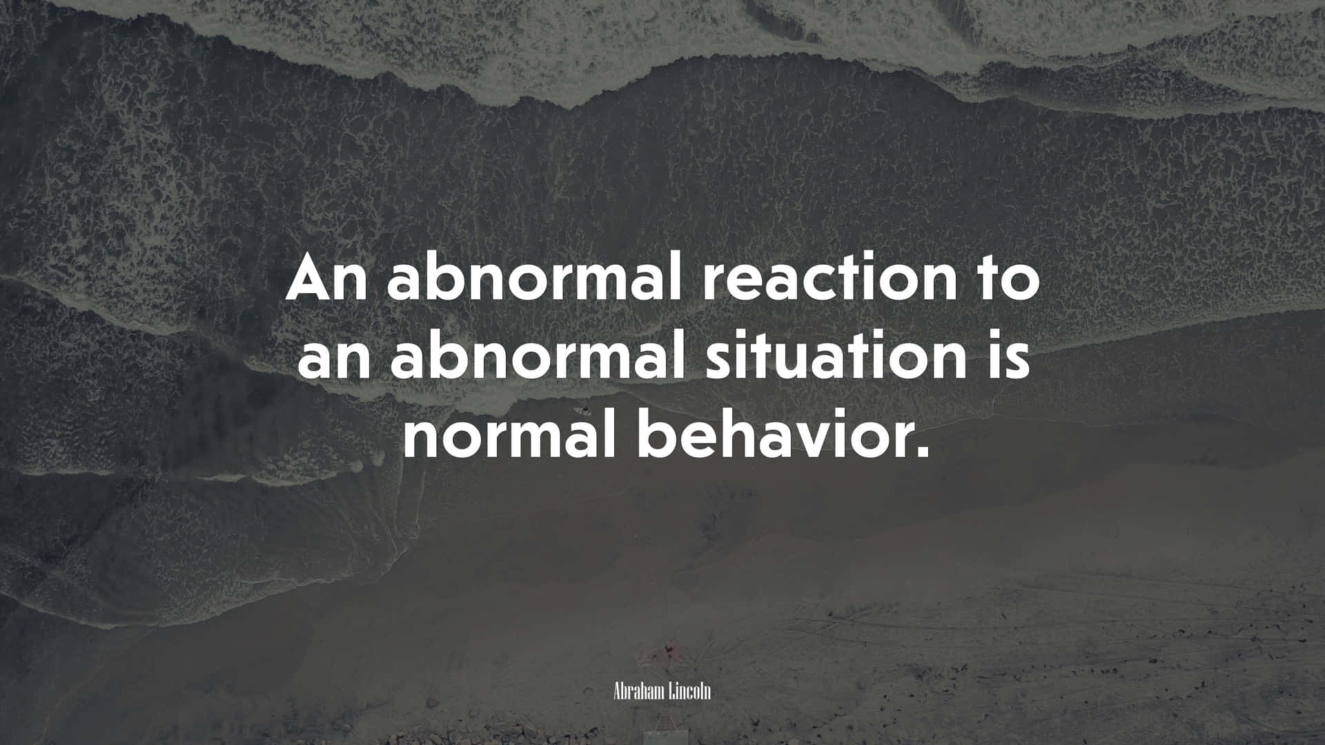 Abnormal Reaction To Situation Background
