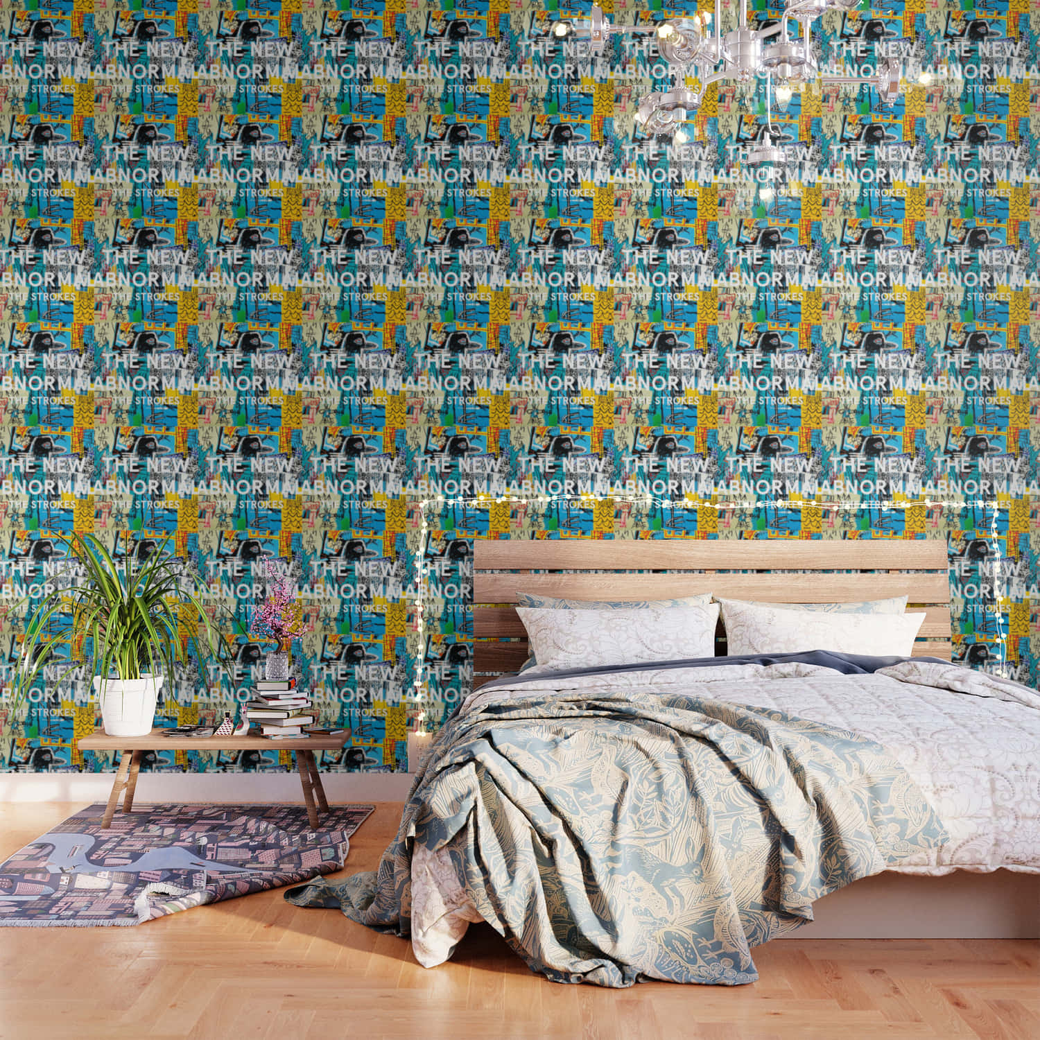 Abnormal Wall Decoration Background