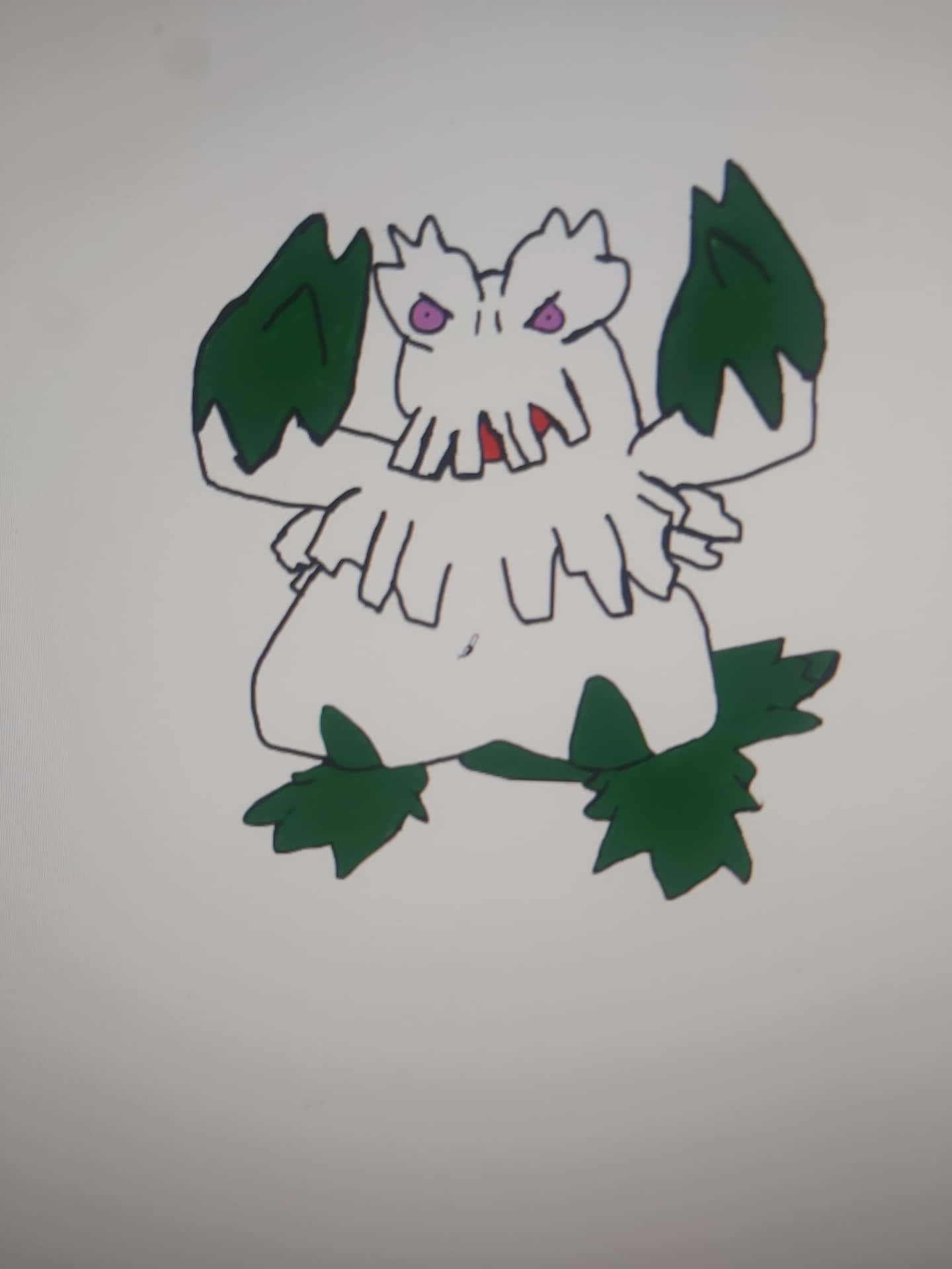 Abomasnow Drawing Background