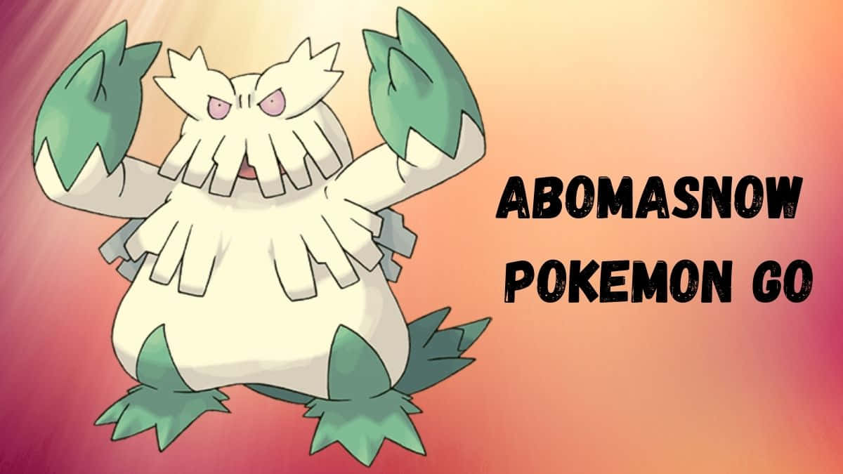 Abomasnow Pokémon In Action