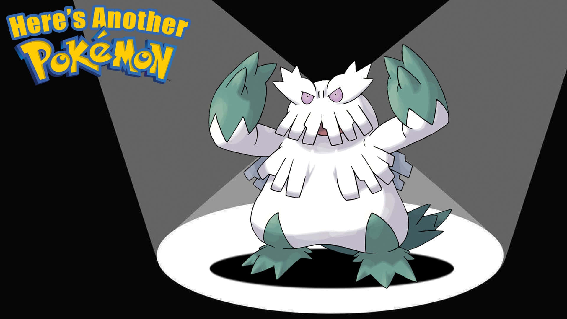 Abomasnow With Spotlights Background