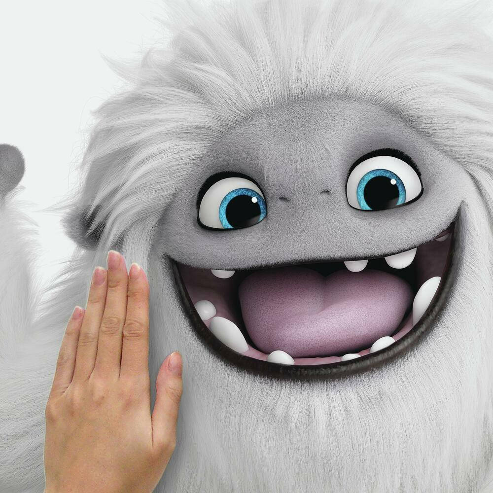 Abominable Patting Everest Background