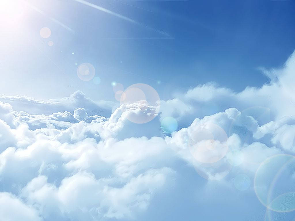 Above The Cloud Background