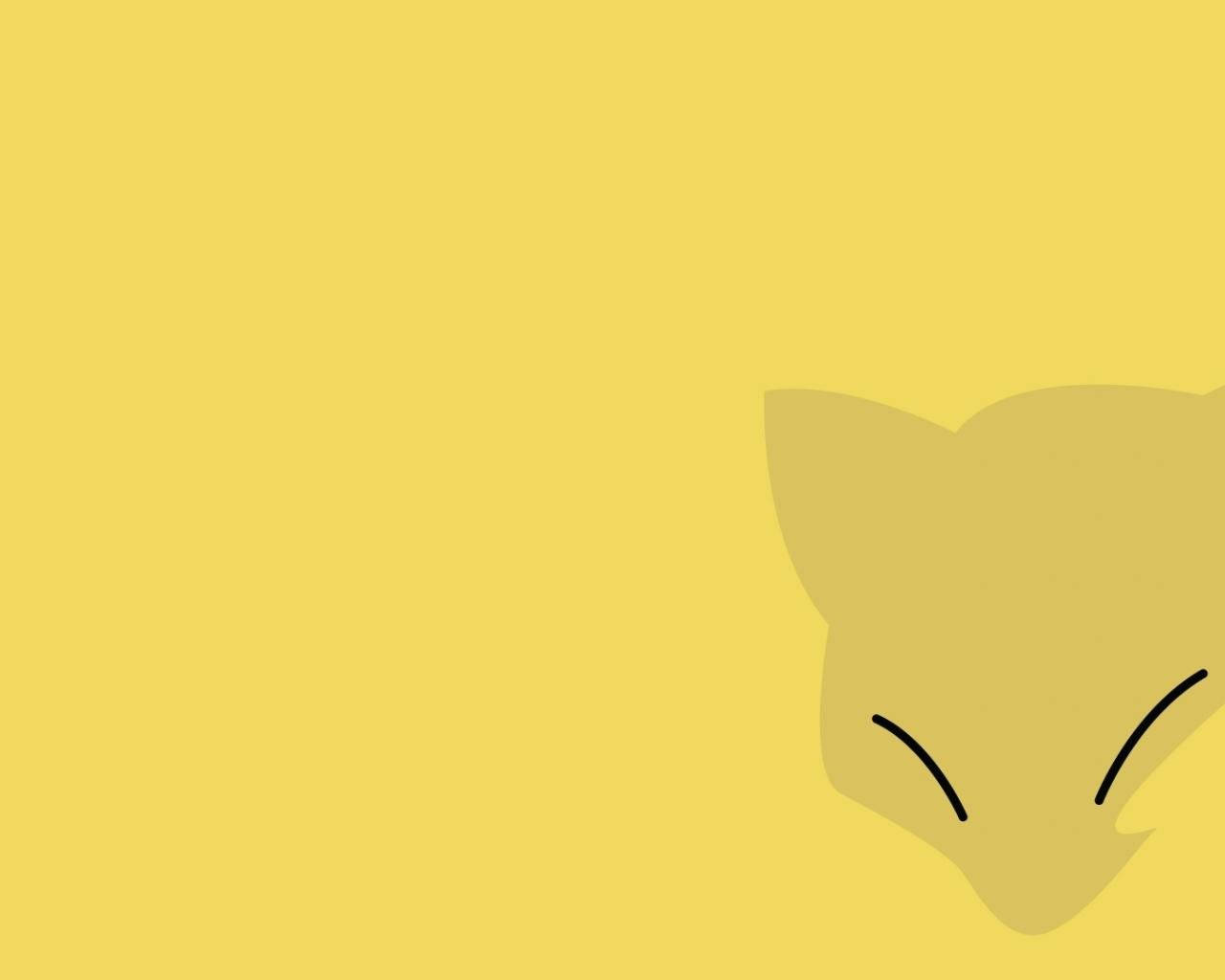 Abra Pokémon Cute Background