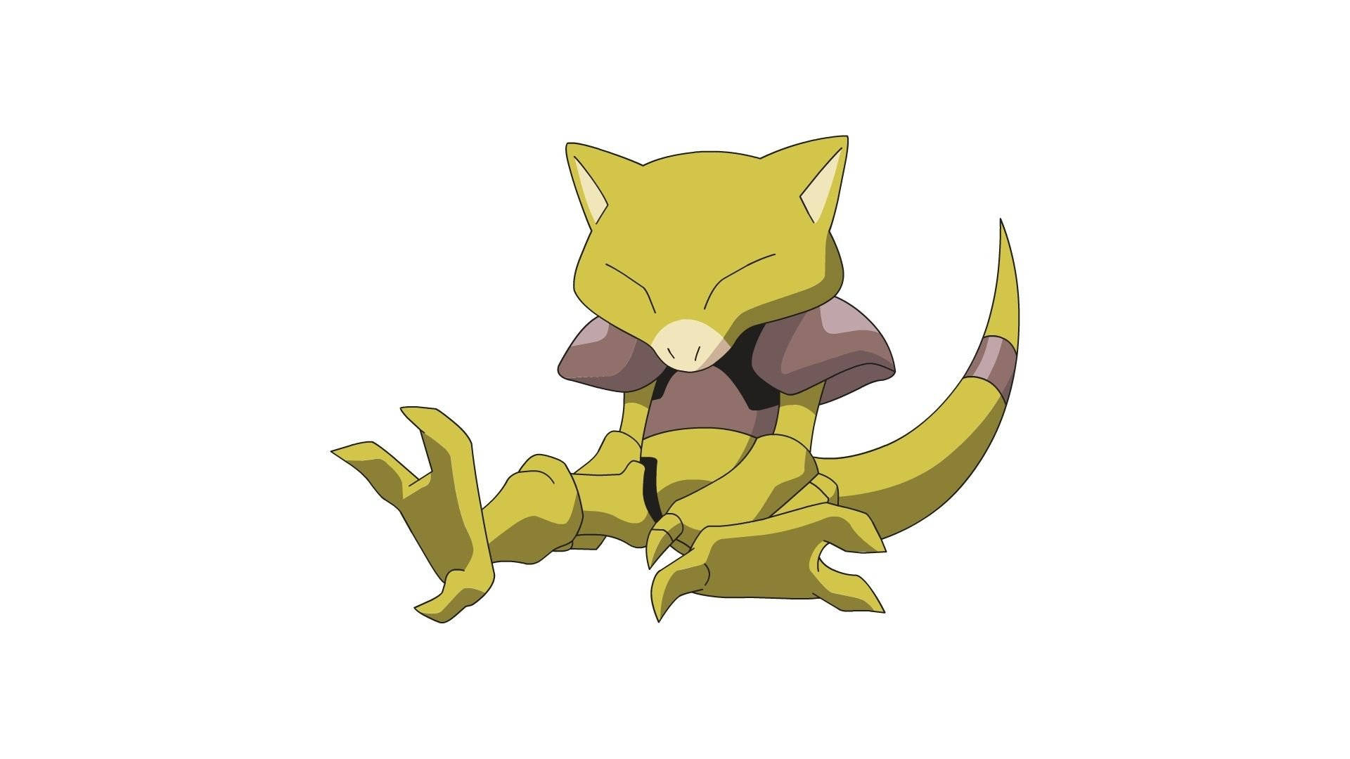 Abra Pokémon Desktop White Background