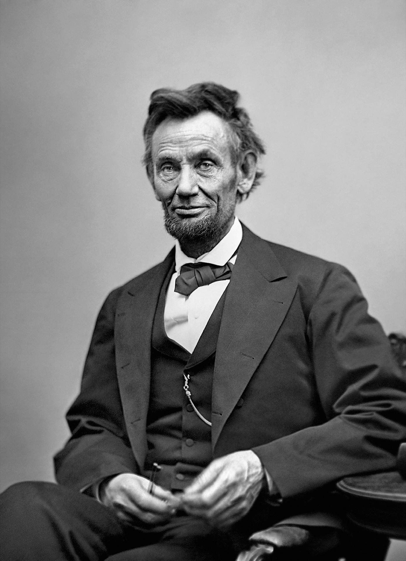 Abraham Lincoln In February 1865 Background