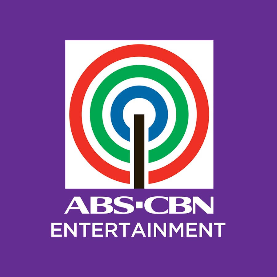 Abs-cbn Entertainment Logo In Purple Background