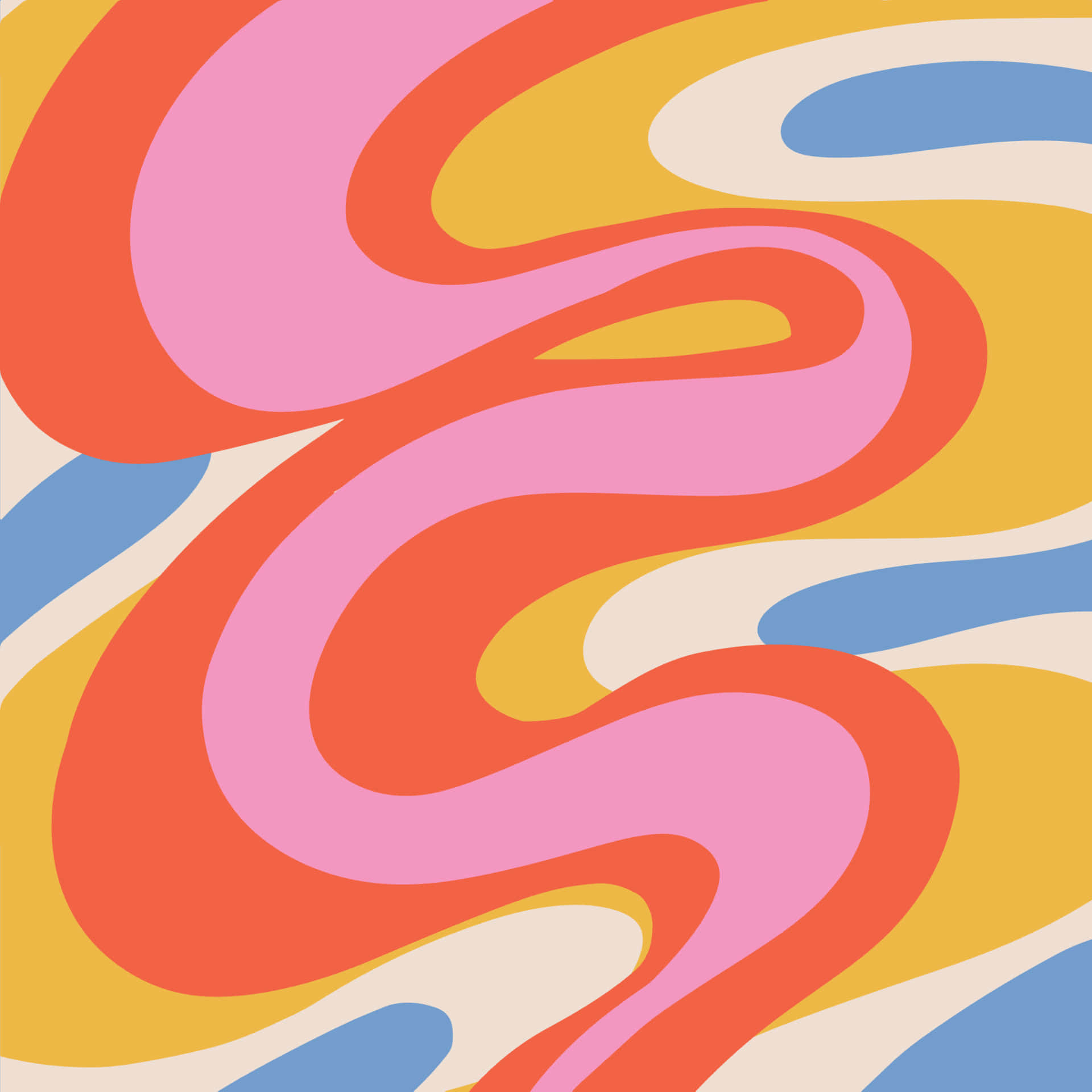 Abstract 90s Style Smoke Stack Background