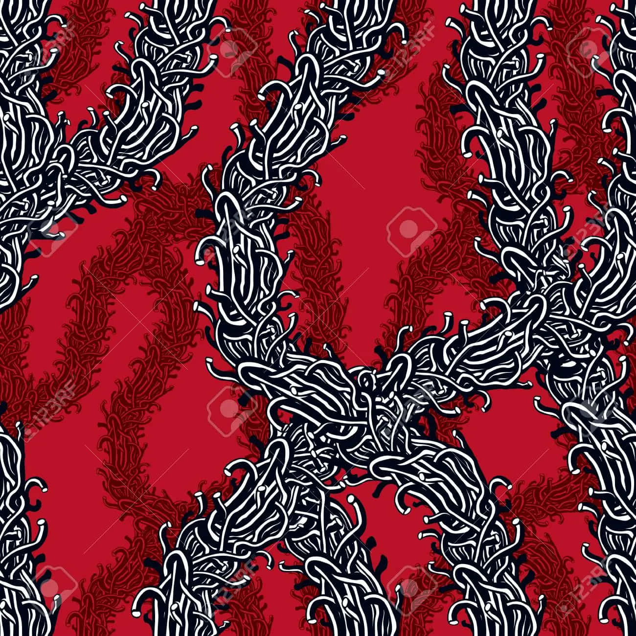Abstract Antler Pattern Background Background