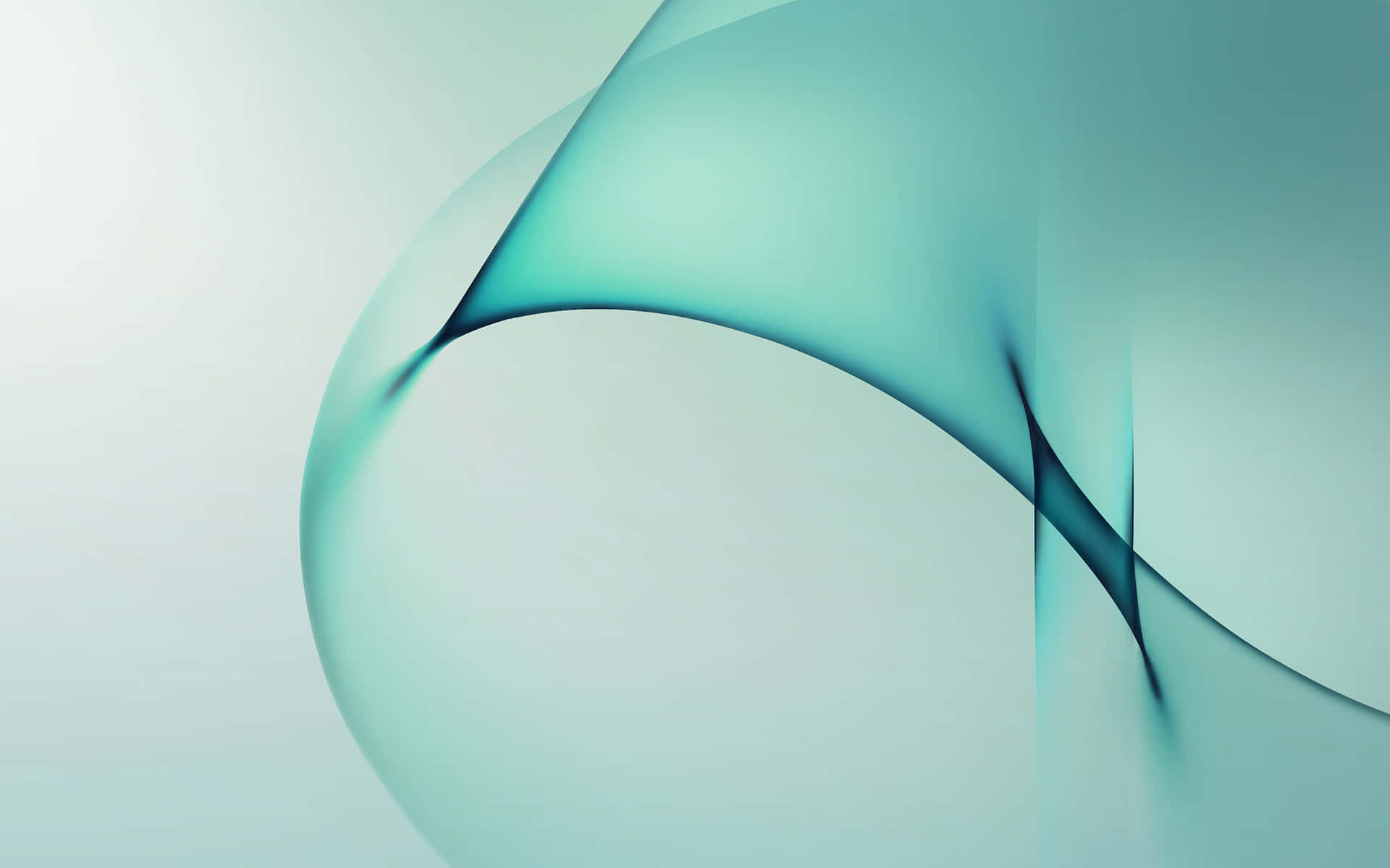 Abstract Aqua Curves Background Background