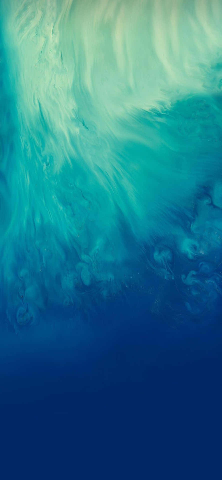 Abstract Aqua Waves Texture