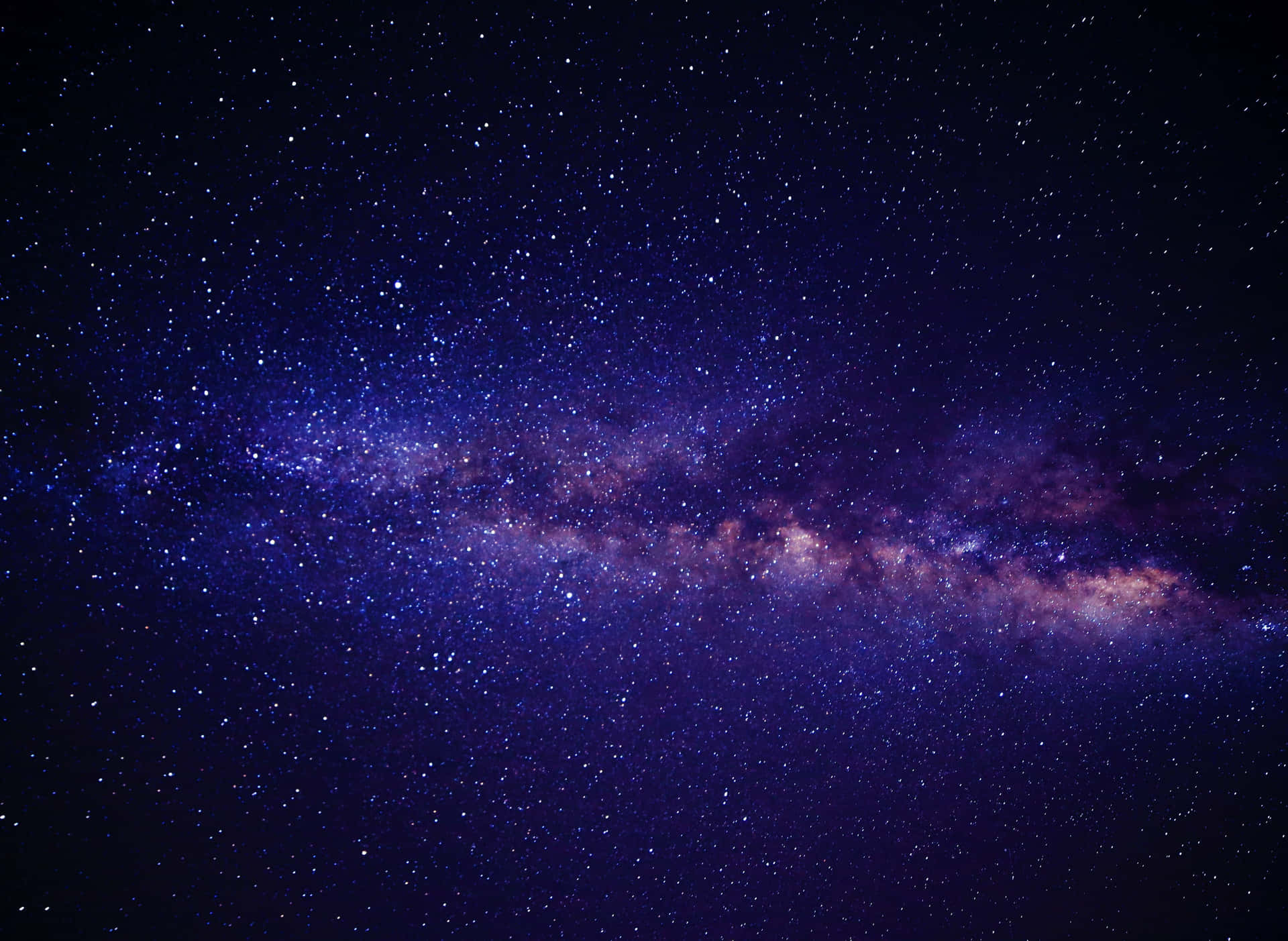 Abstract Art Of A Black And Purple Galaxy Background