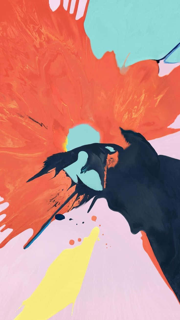 Abstract Artistic Explosion Background