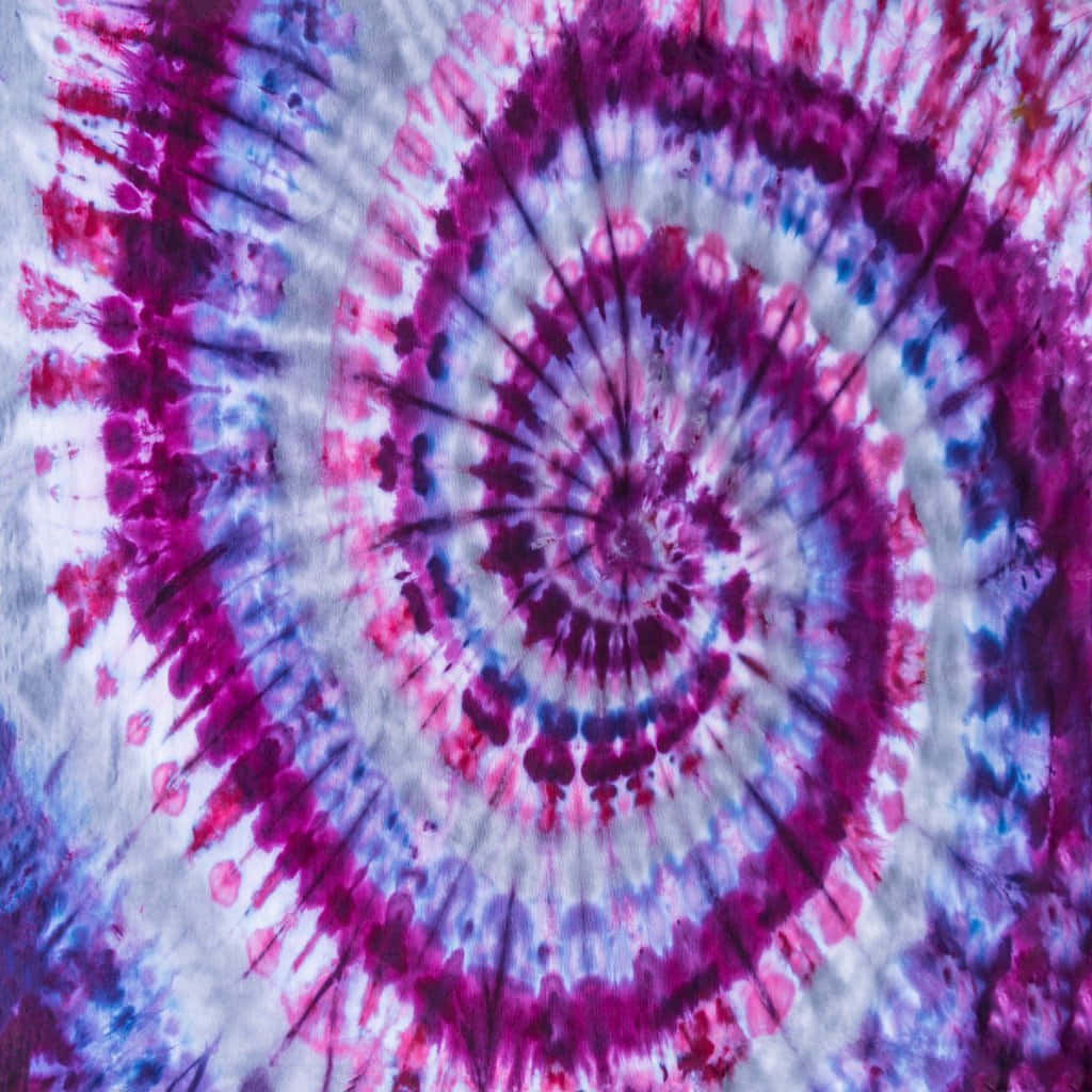 Abstract Artwork In Shades Of Purple Background