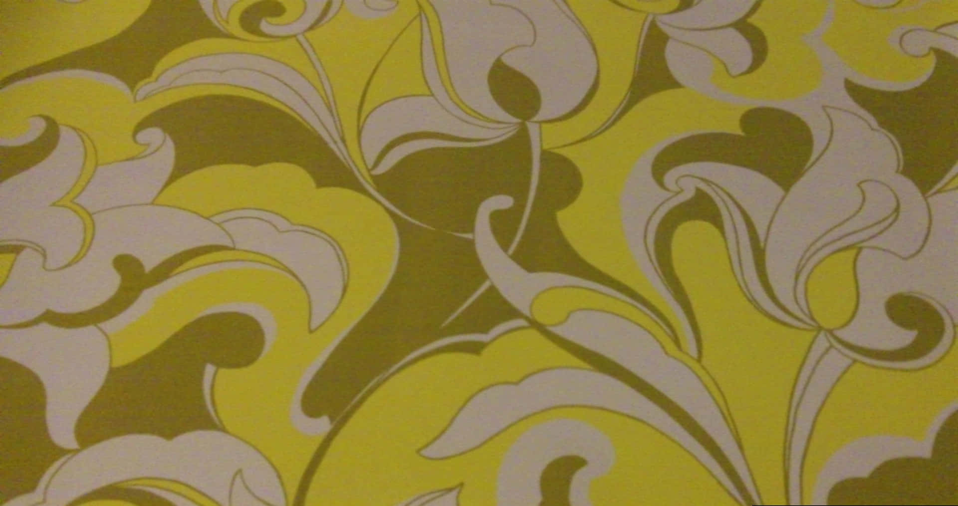 Abstract Artwork In Vintage 60s Background