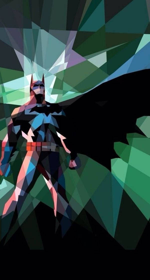 Abstract Batman Superhero Iphone Background