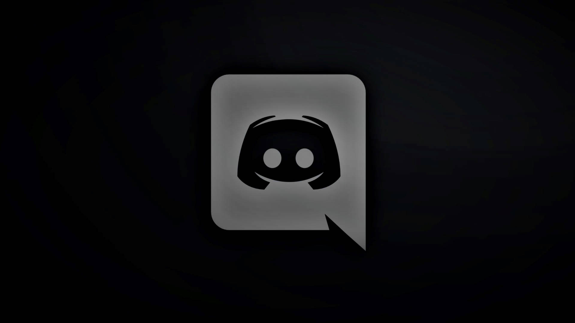 Abstract Black Aesthetic Discord Logo Background