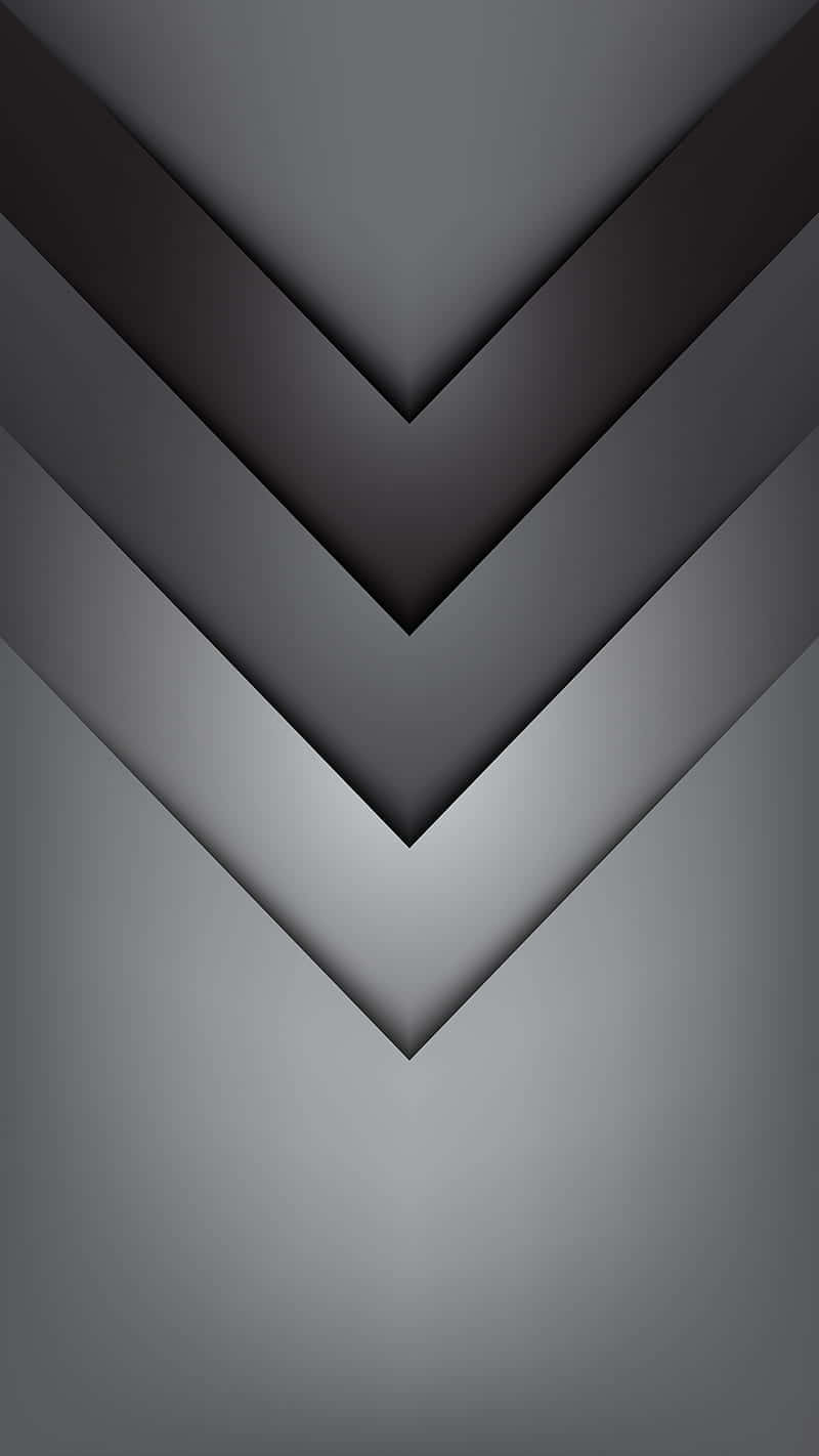 Abstract Black And Grey Chevrons Vector Background