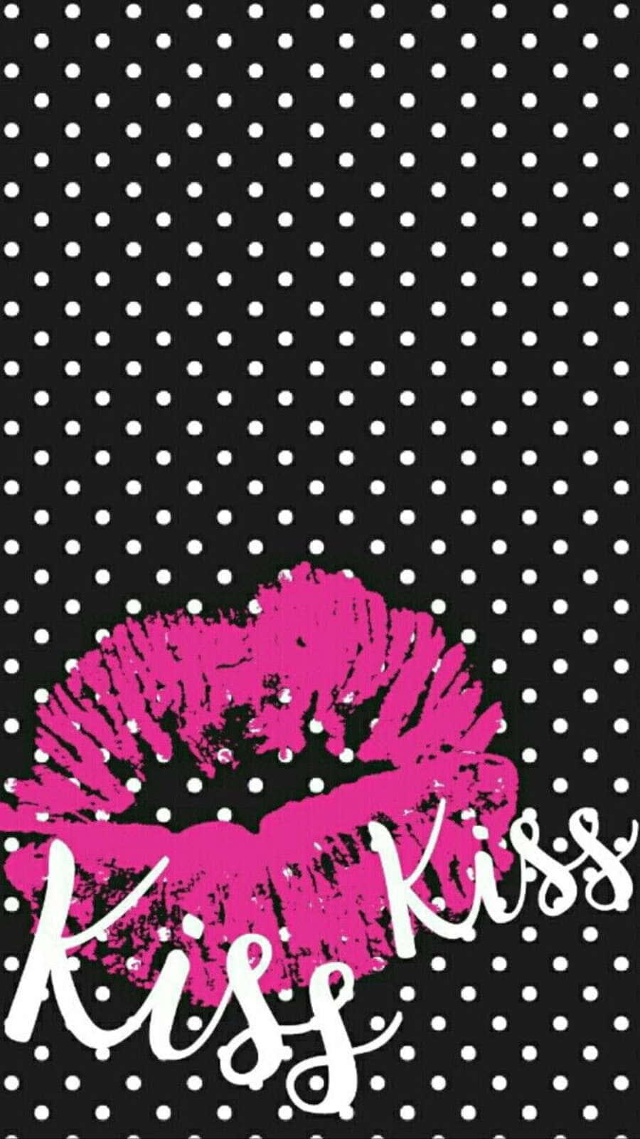 Abstract Black And White Dot Pattern Wallpaper Background