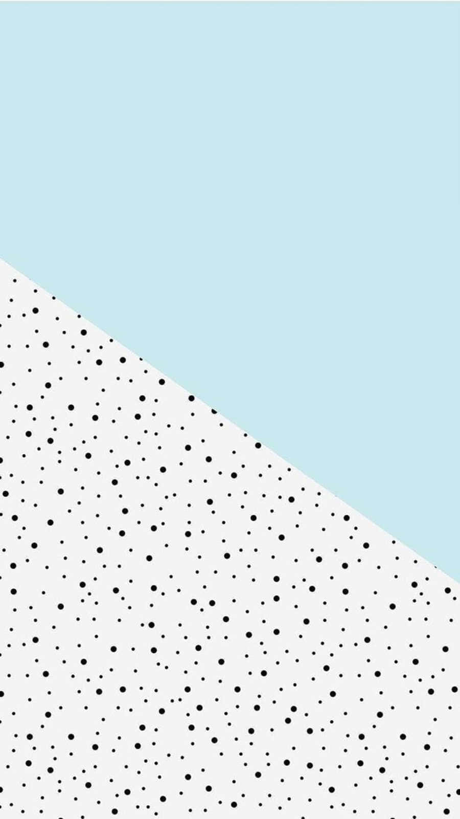 Abstract Black And White Dots Pattern Background