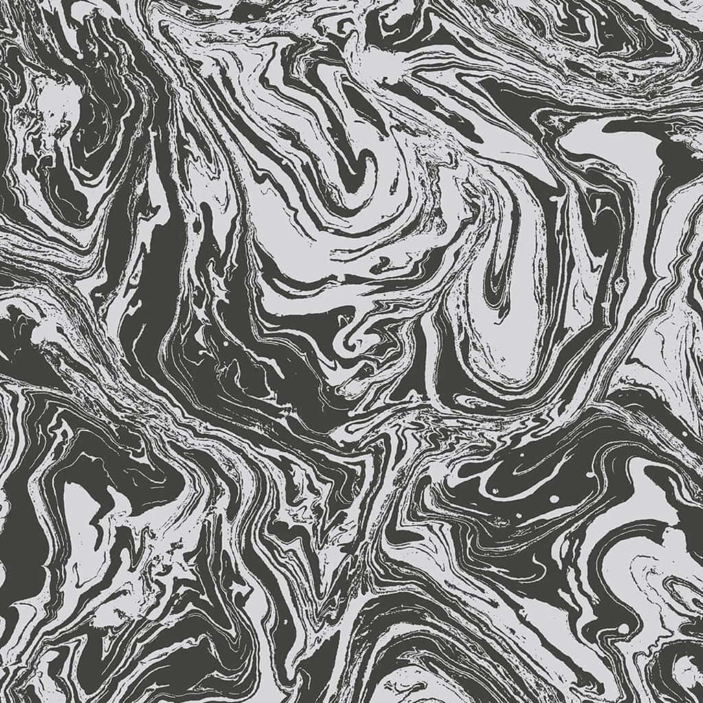 Abstract Black And White Marble Background