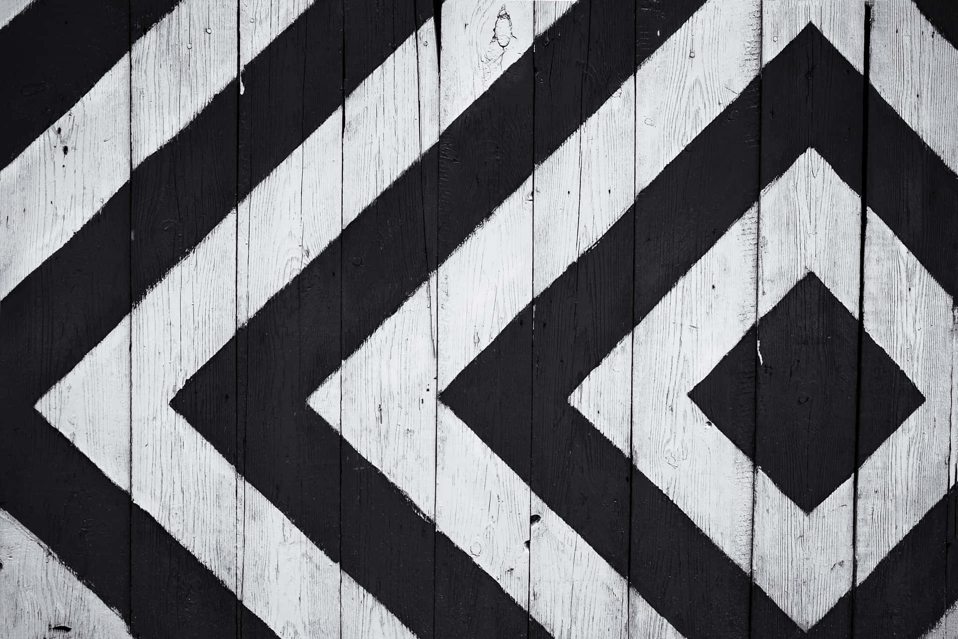 Abstract Black And White Pattern